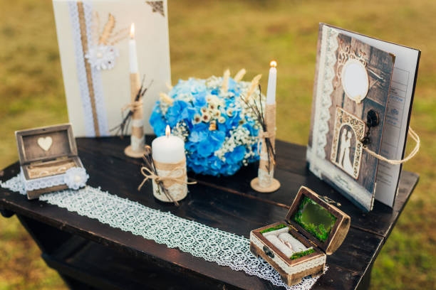 istock A table for a wedding ceremony in Montenegro 696566498