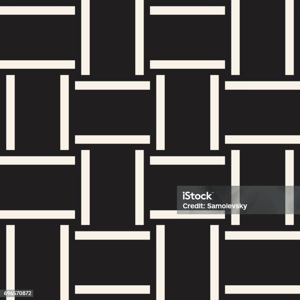 Crosshatch Vector Seamless Geometric Pattern Crossed Graphic Rectangles ...