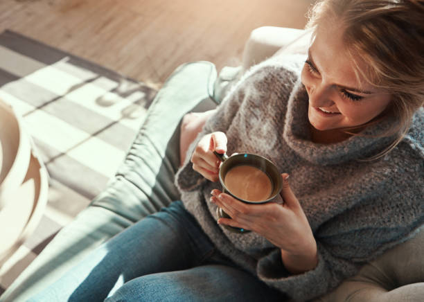 istock For comfort and coziness, add coffee 696580198