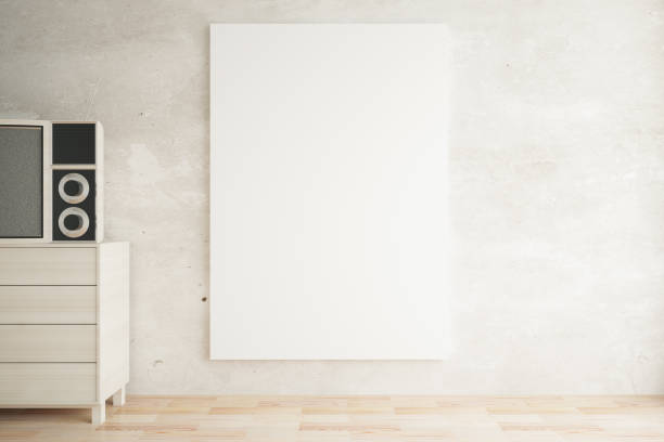 istock Old TV and poster 696619758