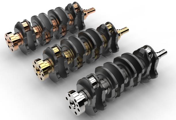 istock 3d rendering of crankshafts 696619852
