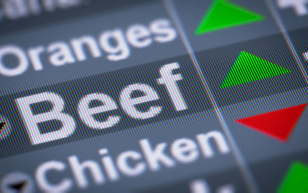 istock The Index of Beef on The Screen. 696620396