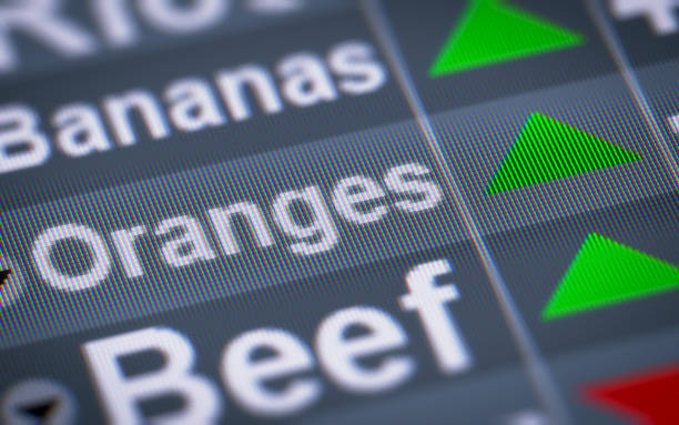 istock The Index of Oranges on The Screen. 696620532