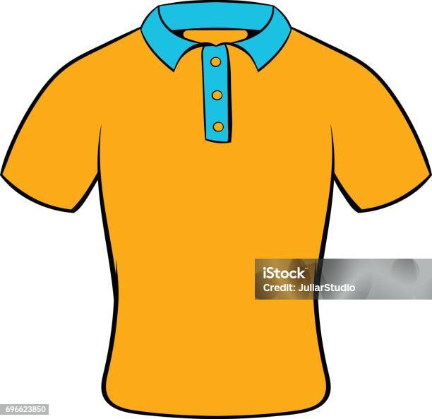 Mens Polo Shirt Icon Cartoon Stock Illustration - Download Image Now -  Adult, Adults Only, Art - iStock