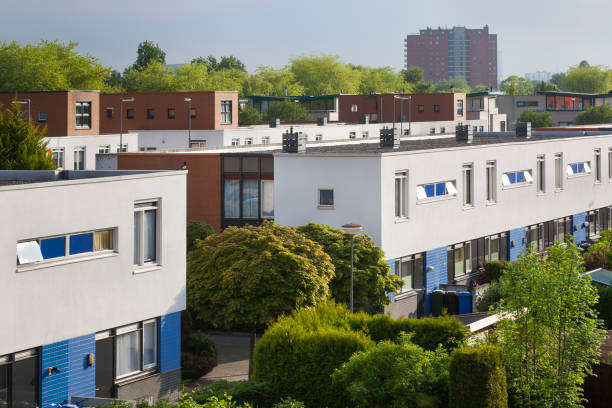istock Residential district Rotterdam Prinsenland 696630722