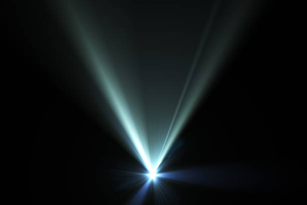 istock Glowing highlight effect on the lens of the lens 696632220