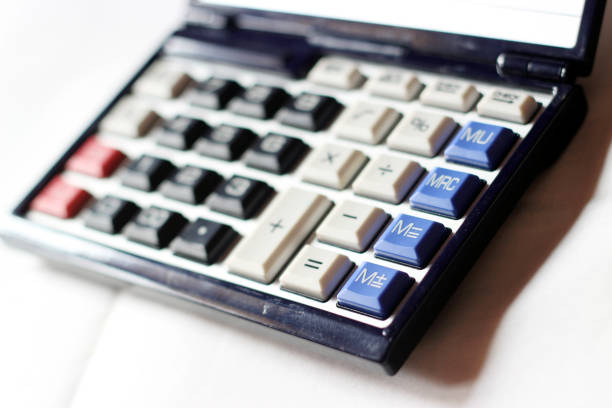 istock Electronic Calculator. High resolution digital photo of a calculator. 696634980