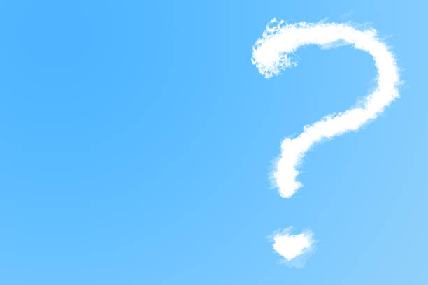 istock Clouds in the form of a question mark on the sky copy space 696638866