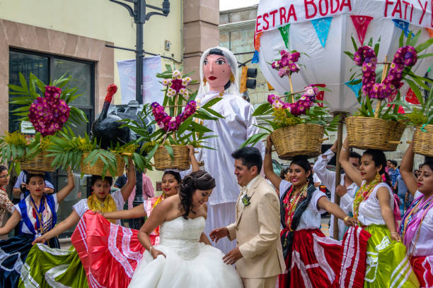 salvador, bahia, brazil - may 28, 2024: June gang performs during the celebration of the Sao Joao festivities, in the city of Salvador.