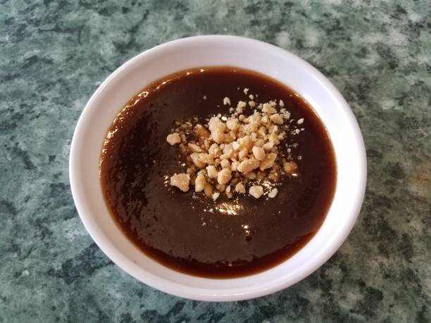 istock Vietnamese plum sauce with peanuts 696647508