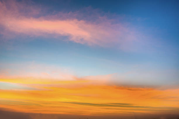 istock In the sky the sun goes down.sky 696650592