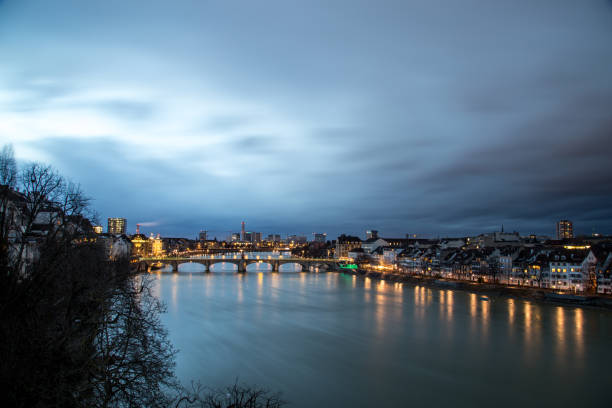 istock Panoramic view of Basel, Switzerland 696662926