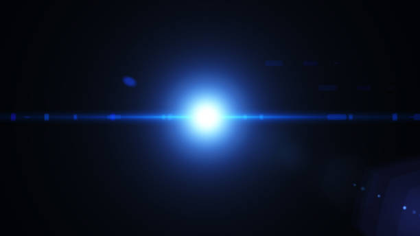 istock Realistic lens flares star lights and glow elements on background. 696669092