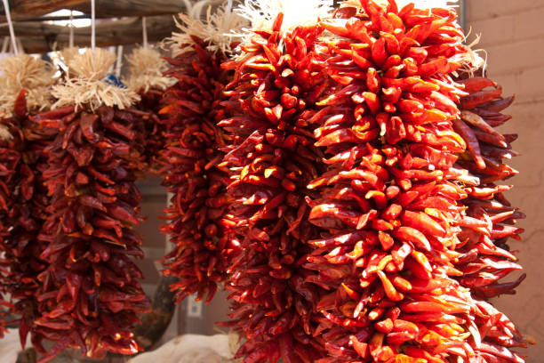 istock Bunches of Red Chilli / Chilli peppers 696669994