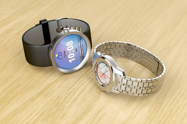 istock Smart and mechanical wrist watches 696670468