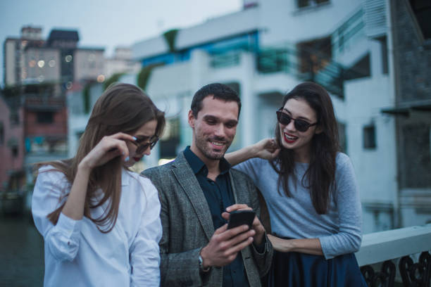 istock Enjoying the womens company 696697270
