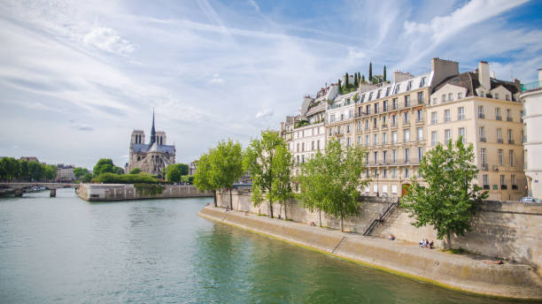 istock Paris, view of ile saint-louis 696704108