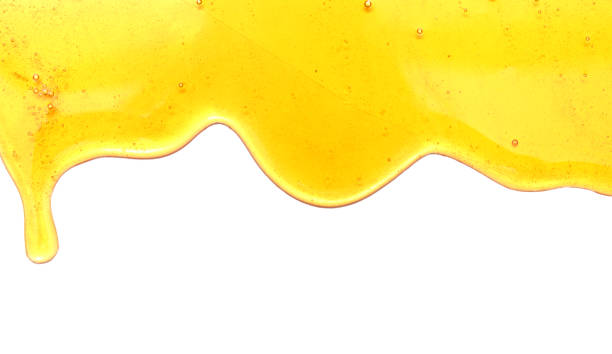istock Sweet honey isolated on white background 696712556
