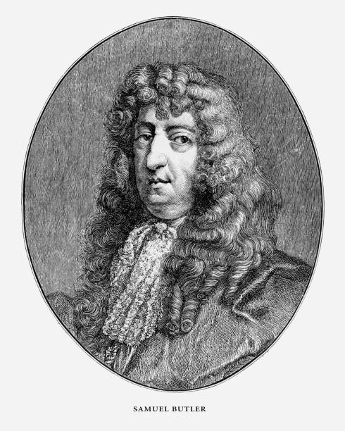istock Samuel Butler, English Victorian Engraving, 1887 696733688