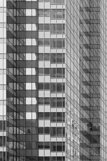 istock The wall and the windows of a skyscraper 696756618