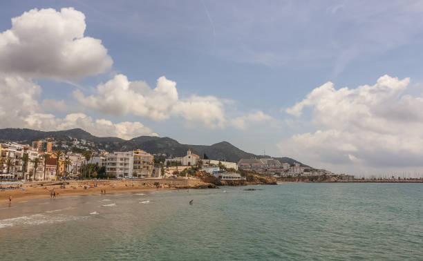 istock Meditterranean sea in Sitges 696767620