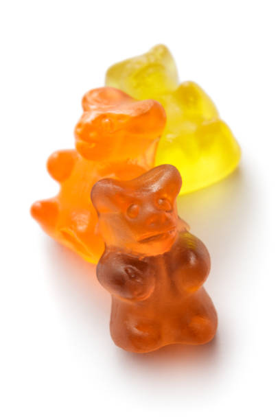istock Candy: Gum Bears Isolated on White Background 696770200