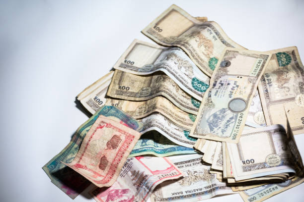 istock a pile of Nepal Rupee bank note 696777316