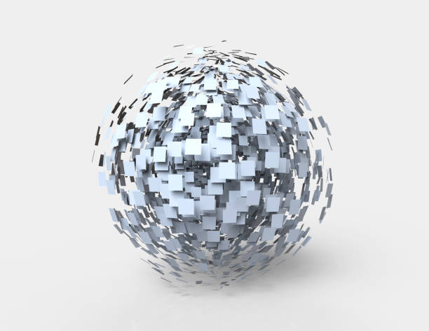 Abstract cubes background Abstract cubes background zorb ball stock pictures, royalty-free photos & images