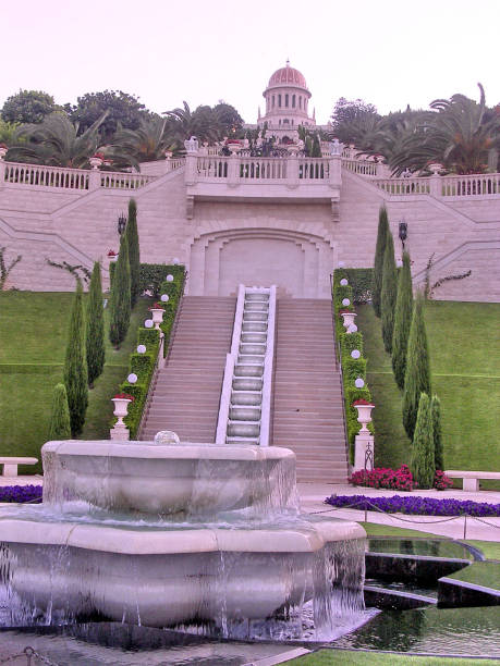 istock Haifa Bahai Gardens early evening September 2006 696789666
