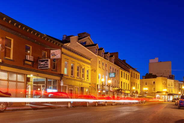 istock Water Street in downtown St. John's Newfoundland Canada 696807168