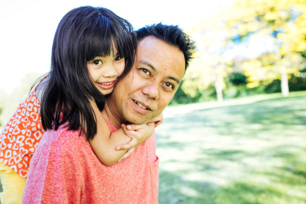 istock Happy family of four 696812830