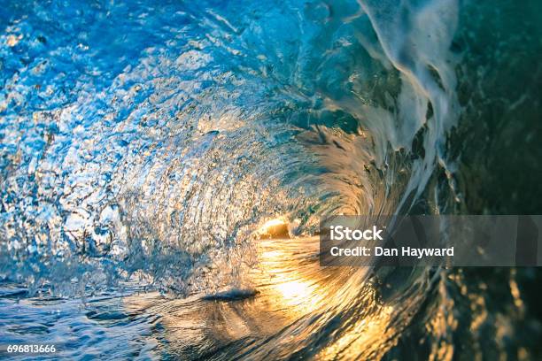 Golden Gate Stock Photo - Download Image Now - Beach, Tube, Wave - Water