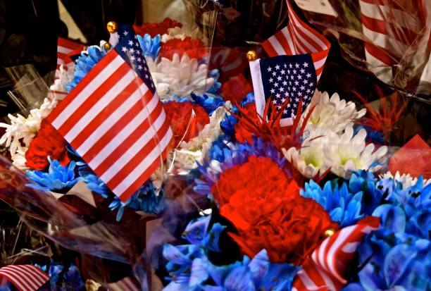 istock Patriotic Flowers 696817060