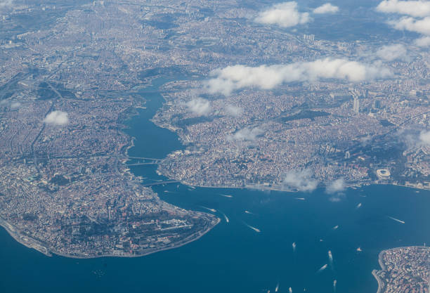 istock Aerial view of Istanbul 696817404