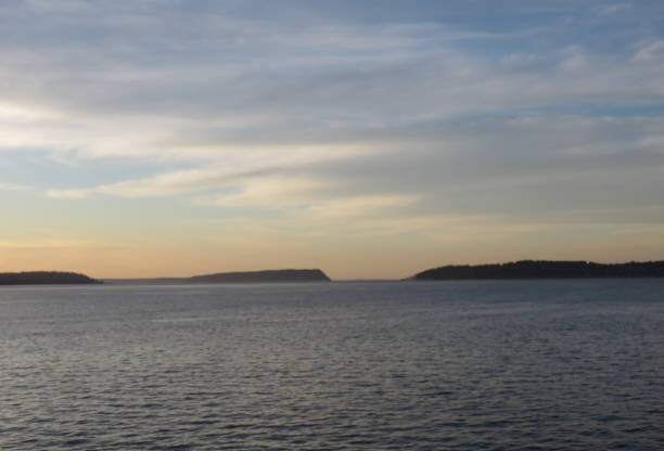 istock View of Mulkiteo On Puget Sound at Sunset 696824752
