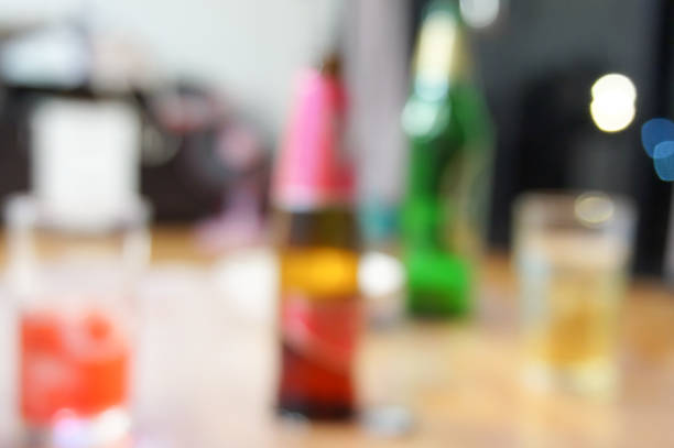 istock Blured background after party concept, Abstract blur background 696837902