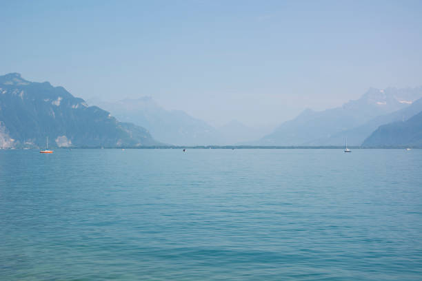 istock Lake Geneva (or Lac Léman) in the Summer 696838528