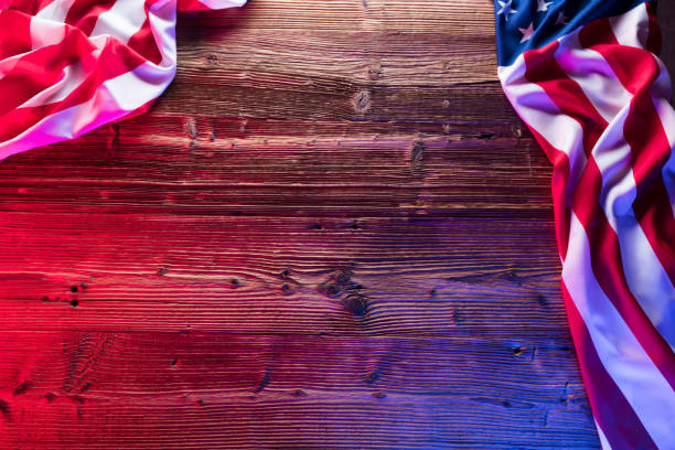 istock 4th of july. Usa flag. Independence day. 696845528