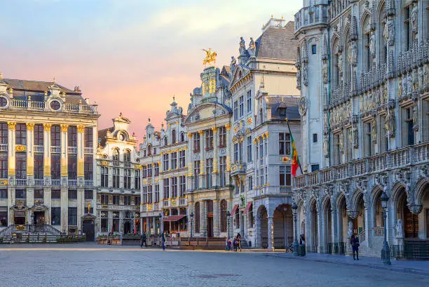 The Grand place is the Central square of medieval Brussels. The Grand place is one of the world's most beautiful squares, called the majestic heart of the old town.