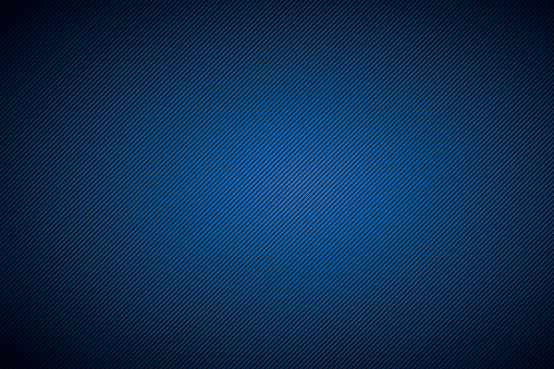 Black and blue abstract background with diagonal lines, vector illustration