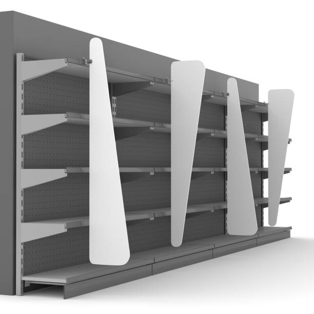 istock Supermarket  set of shelves 696869872