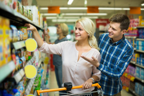 istock family purchasing infant food 696886490
