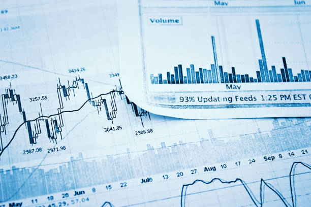 istock Showing business and financial report 696904630