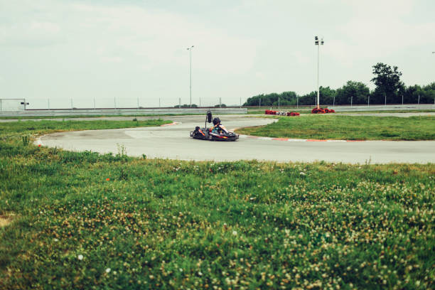 istock Family go-Karts 696920468
