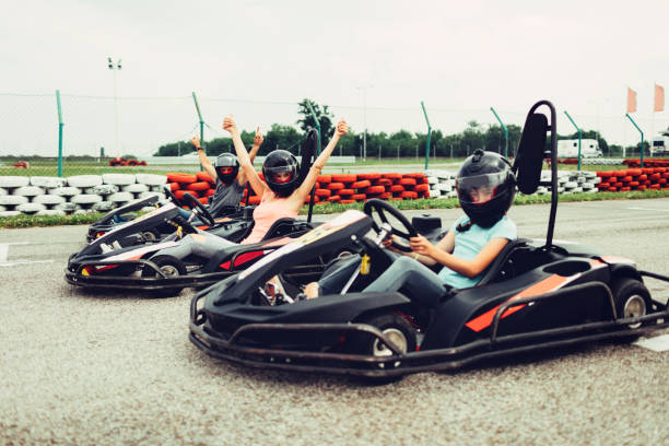 istock Family go-Karts 696920578