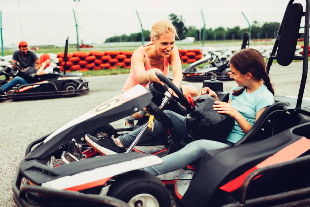 istock Family go-Karts 696921130