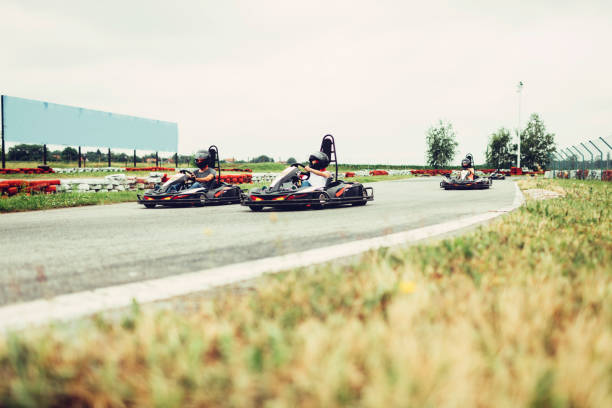 istock Family go-Karts 696921396