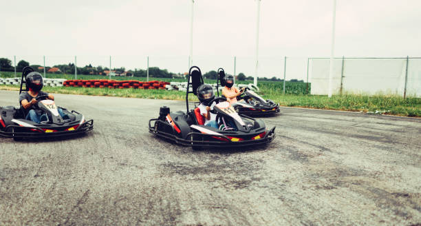 istock Family go-Karts 696921566