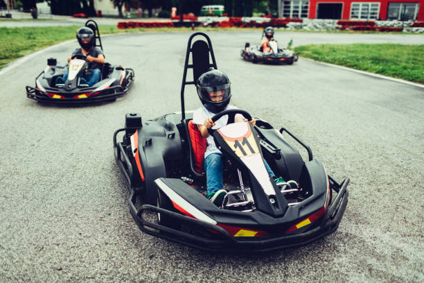 istock Family go-Karts 696921706
