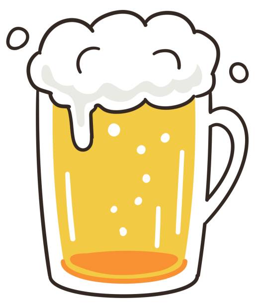 Ilustración de Cerveza y más Vectores Libres de Derechos de Jarra de cerveza  - Jarra de cerveza, Viñeta, Vector - iStock
